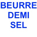 Beurre demi sel au Sel de Guérande - 250g (Dehaeze / Ferme des Tilleuls)