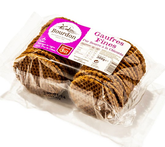 Gaufres fines chicorée - 300g (Bourdon)