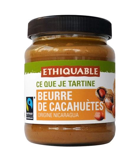 Beurre de cacahuètes - 350g (Ethiquable)