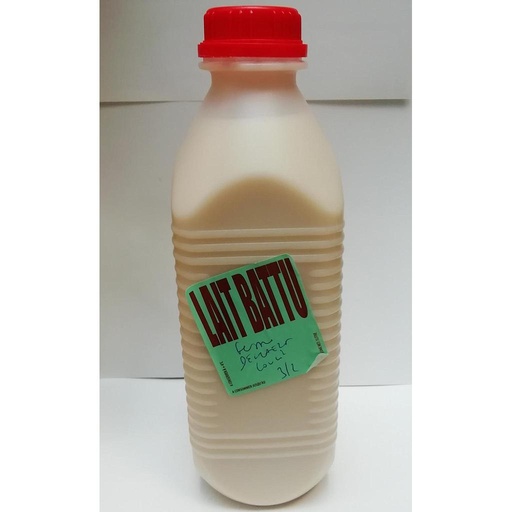 Lait de Vache Battu - 1L (Dehaeze / Ferme des Tilleuls)