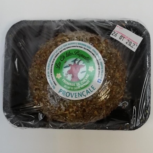 Fromage de chèvre herbes de Provence - 150g (Les Ch'tites Biquettes)