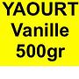 Yaourt vanille - 500g